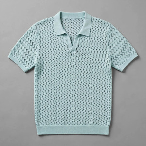 Camisas de Golf Casuales de Sarga de Poliéster y Algodón a Precio de Fábrica, Unisex, para Hombre, con Logotipo Personalizado Bordado e Impreso, Manga Corta - Product Image 4