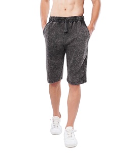 Pantalones cortos deportivos elegantes personalizados al por mayor, pantalones cortos de alta calidad, pantalones cortos de algodón bordados para hombre - Product Image 2