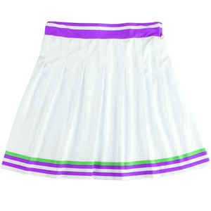 Tenue de cheerleading professionnelle de qualité supérieure Solid Trader, avec graphismes personnalisés, en textile léger et coupe athlétique. - Product Image 3