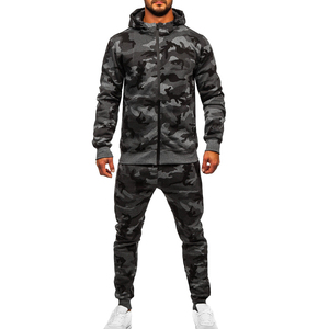 Conjunto Deportivo Personalizable con Capucha para Hombre, Invierno, Transpirable, Secado Rápido, Ecológico, 100% Algodón, Ropa de Gimnasio - Product Image 1