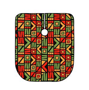 Nouvel ensemble de capes de barbier de luxe avec motifs de crânes et de bandanas, en nylon durable, options de logo personnalisé pour les professionnels - Product Image 3