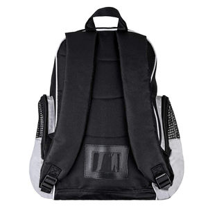 Unisex Pink Black Sports Backpack Softback Nylon Zipper Closure Shoes Compartment Casual 20-37L - Product Image 4