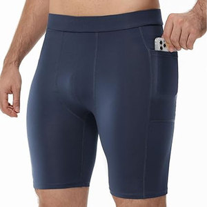 Pantalones Cortos de Compresión Deportivos para Hombre 2026, Pantalones Cortos de Spandex para Correr con Bolsillos, Ropa Interior Deportiva para Gimnasio y Rendimiento Atlético - Product Image 2