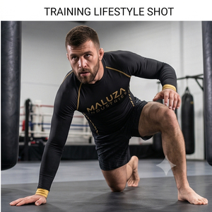 Custom Logo Unisex Short Sleeve <b>Compression</b> Rash Guard UPF 50+ Breathable Eco-Friendly Quick Dry Swim Surfing BJJ Grappling 100% - Product Image 5