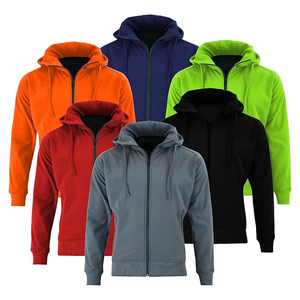 Sudadera con Capucha y Cremallera Extraíble OEM CE, Chaqueta Casual de Manga Larga, Ropa de Motociclismo, Algodón/Fibra de Bambú - Product Image 6