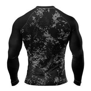 Nouvelle arrivée : Rashguard homme personnalisé respirant à manches longues, service OEM, sublimation, durable et doux - Product Image 6