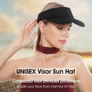 <b>Sun</b> Visor <b>Hat</b> Adjustable Outdoor Sports Cap for <b>Men</b> Women Adults - Product Image 5