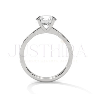 Export Quality Minimalist Round cut Diamond Ring for Everyday Wear Office Use and Elegant Styling Available Competitive price - Product Image 5