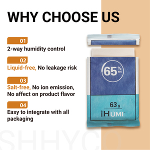 Ihumi 65% 62% kiểm soát độ ẩm túi cho hoa khô 8G Humidor túi hoặc gói 2 cách độ ẩm gói <span class=keywords><strong>boveda</strong></span> grovebag cho cây gai dầu chữa - Product Image 2