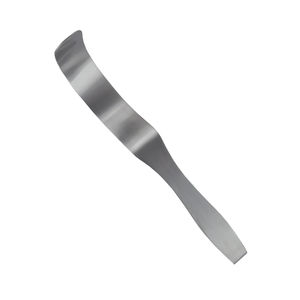 Retractor de mango plano con hoja curva flexible de acero inoxidable, instrumento quirúrgico abdominal, herramienta médica para cirugía general - Product Image 5