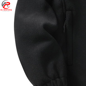 Vestes en polaire décontractées pour hommes, manteaux d'hiver patchwork pour la randonnée en plein air, coupe-vent, chauds, grandes tailles, avec logo personnalisé - Product Image 5