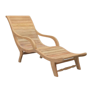 Chaises longues de jardin à prix de gros avec accoudoirs, chaises longues de piscine durables et écologiques, mobilier de loisirs - Product Image 3