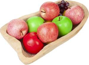 Cuenco de Madera Decorativo Estilo Rústico para Mesa de Salón, Centro de Mesa, Decoración del Hogar - Product Image 6