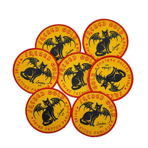 Personalized Custom Embroidered <b>Patches</b> With Logo Design Iron On Embroidery <b>Patches</b> for Clothes Hats <b>Jackets</b> Bags and Uniforms - Product Image 6