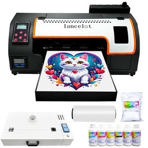 30cm impresora <span class=keywords><strong>Mini</strong></span> truyền nhiệt dtf in Máy in kỹ thuật số A3 1390 xp600 phun dtf máy in cho t Áo sơ mi - Product Image 4
