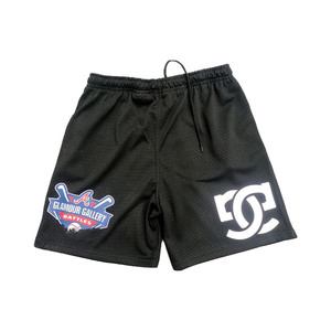 Pantalones cortos de malla Joggers Fitness Athletic Workout gym Pantalones cortos de malla sólida para Jogging Fitness Gym Workouts Karate Boxing MMA Board - Product Image 1