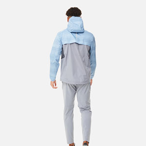 Ensemble coupe-vent premium pour homme – Qualité supérieure, imperméable, vente en gros, ensemble survêtement à capuche entièrement zippé – Fabricant de vêtements - Product Image 2