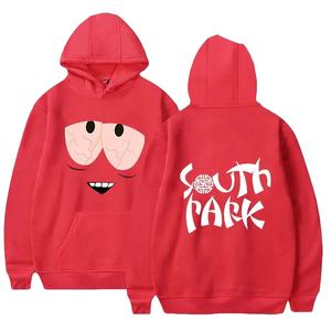 Sudadera con Capucha Estampada de Talla Grande para Hombre y Mujer, de Punto Bordado, con Manga Abullonada de Algodón Polar, Estilo Sexy para Club - Product Image 1