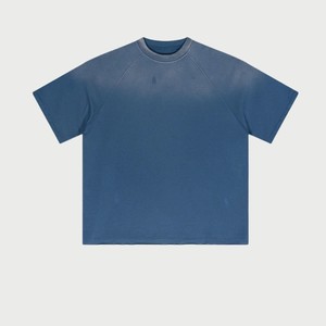 Ensemble de vêtements de sport d'été pour hommes : T-shirts et shorts personnalisables avec logo – Couleurs contrastées 2026 - Product Image 5