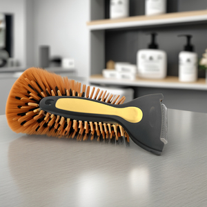 Râteau à poils pour animaux de compagnie professionnel Everrsharp Pro 40T en acier inoxydable et plastique, classique, pour enlever les poils morts - Lame unilatérale - Product Image 4