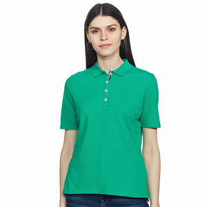 Chemises décontractées uniques pour femmes grandes tailles, 100 % coton, manches courtes, vêtements de sport de golf, confortables, respirantes, douces, avec logo sur le devant - Product Image 3