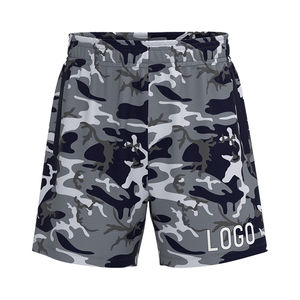 Pantalones Cortos Deportivos para Hombre al por Mayor de Fábrica de Pakistán, Diseño Sólido, Cintura Elástica, Ropa Casual Urbana, Última Moda, Malla Transpirable 100% - Product Image 1