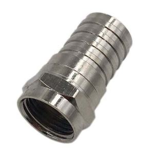 ปลั๊ก F แบบ Crimp On พร้อมห่วงเชื่อมต่อ สายโคแอกเชียล RG59 ตัวเชื่อมต่อแบบกดอัด อะแดปเตอร์สำหรับงานหนัก ความถี่วิทยุ - Product Image 2