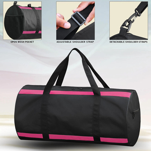 Sac de sport pour homme avec bandoulière réglable en tissu Cordura tricoté, sac de sport pour adulte avec service OEM - Product Image 4