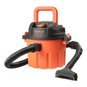 Aspiradora de Polvo Portátil de 800W, 2.6 Galones, con 2.5 HP de Potencia Máxima, Varias Boquillas, Manguera de 1.25 Pulgadas de Diámetro x 4 Pies - Product Image 1