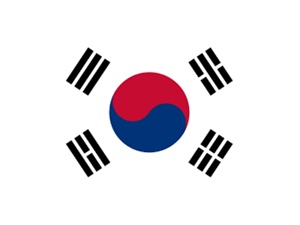 Bandiera Nazionale della Corea del Sud 3x5ft Personalizzata all'Ingrosso, in Poliestere 100D con Emblema Taegeukgi e Occhielli in Ottone - Product Image 1