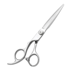 Ciseaux à cheveux professionnels de haute qualité en acier inoxydable, ciseaux droits pour coupe droite, pour droitiers, usage en salon de coiffure - Product Image 1
