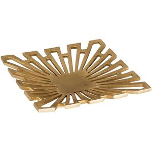 Vaisselle en métal perforé en aluminium écologique de style antique, bols à fruits et à dattes, vaisselle en verre poli et en acier, saladiers en bois, style américain - Product Image 6