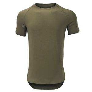 2025, venta al por mayor, camiseta de gimnasio para hombres, ropa de Fitness de gran tamaño para hombres, camiseta de manga corta de algodón 100%, Camiseta deportiva transpirable de verano - Product Image 6