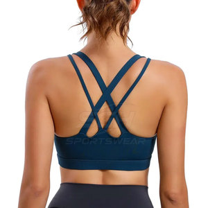 Ropa Deportiva para Gimnasio, Sujetador Deportivo para Mujer, Alta Calidad, Más Vendido, Color Sólido, Ropa Deportiva para Mujer, Sujetador Deportivo - Product Image 4