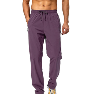 High Quality Lightweight Cotton Breathable Quick Dry <b>Elastic</b> <b>Waist</b> Jogging Sweatpants Men's Gym <b>Trousers</b> - Product Image 1