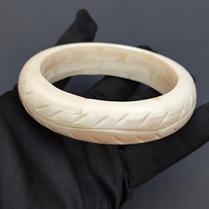 Premium Acrylic Geometric <b>Bangle</b> Bracelet Vintage Handcrafted Fashion Accessory for Unisex Party Occasion ANAM OVERSEAS - Product Image 4