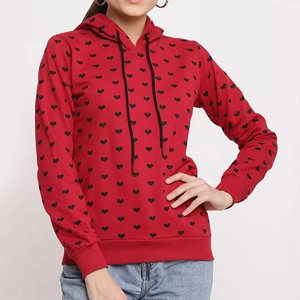 Sudaderas Cómodas para Mujer, 100% Algodón, Ropa Casual de Invierno, Ecológicas, Cómodas, Precio Razonable, Servicios OEM Personalizados para Adultos - Product Image 1