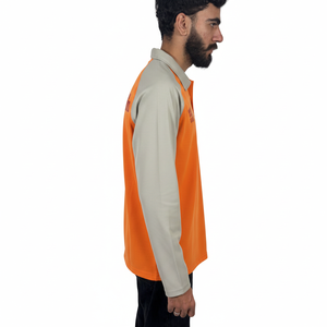 Camisas Polo de Manga Larga para Hombre con Cuello Camisero y Logotipo Bordado Vintage, con Logotipo Personalizado - Product Image 3