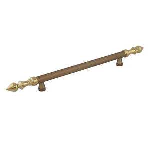 Aluminum Main <b>Door</b> Long Pull Handle Crane Design Silk <b>Black</b> PVD Gold Rose Gold Ornate Tip Entrance <b>Door</b> Hardware - Product Image 6
