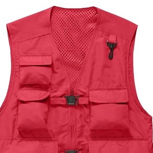 Chaleco de Seguridad de Alta Visibilidad para Hombre, Malla Reflectante Transpirable, Ropa de Trabajo con Múltiples Bolsillos, Cierre de Cremallera, Uso en Exteriores de Verano - Product Image 2