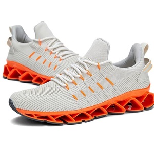 รองเท้าผ้าใบกีฬาคุณภาพสูงสำหรับผู้ชาย ออกแบบเองได้ สำหรับฝึกซ้อมมวย พื้นรองเท้าด้านบนเป็นผ้าตาข่าย พื้นรองเท้าด้านล่างเป็นยาง เหมาะสำหรับเดินเล่นกลางแจ้งในฤดูหนาว สวมใส่สบาย - Product Image 5