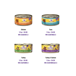 Wellness Complete Health Wet Food (Gravies/<b>Pate</b>/Morsels & Sliced/Minced) for <b>Cats</b> WN-CCMORTURK5.5 - Product Image 2