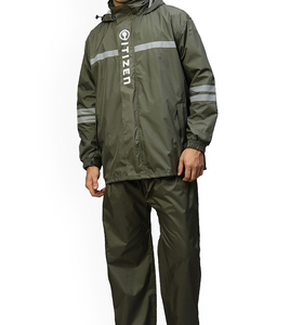 New RTS Custom Logo Men's Nylon <b>Wind</b> <b>Breaker</b> Contrast Panel With Pant Set For Summer Breathable Set Highstreet Zipper Jacket - Product Image 1