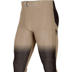 Mens Sublimated American Football Pants Gradient Print Moisture Wicking Breathable Elastic Waist <b>Athletic</b> Performance Sportswear - Product Image 4