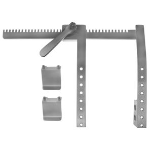 Écarteur de côtes et rétracteur de scapule Harken, 11 pouces, en acier inoxydable de haute qualité, instrument chirurgical thoracique - Product Image 3