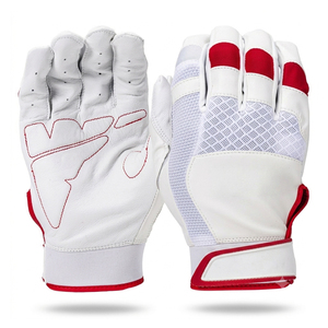 Guantes de Bateo de Béisbol y Sóftbol para Hombre y Jóvenes BROOKLYN ATHLETICS NY, de Cuero Transpirable, Ambidiestros, Ligeros y con Color Personalizable - Product Image 3