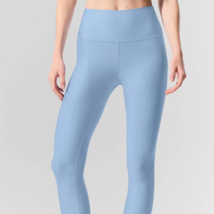 Conjunto Deportivo de Dos Piezas para Yoga y Pilates, Top Deportivo Acanalado y Leggings de Cintura Alta para Mujer, Venta al Por Mayor - Product Image 2