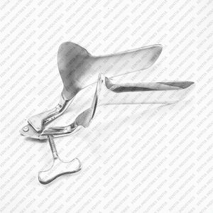 Collin Vaginal Speculum <b>Small</b> 80×30mm Gynecology Stainless Steel Vaginal Specula Reusable Surgical Gynecological Instrument - Product Image 3
