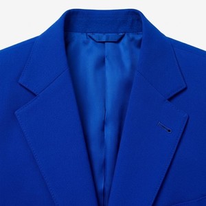 Blazer Azul Rey para Uniforme Escolar, Universitario o de Colegio, Personalizado con Dos Botones, Chaqueta Formal, Fabricante, Proveedor Mayorista, OEM - Product Image 4