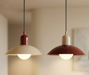 Kitchen Island Pendant <b>Light</b> | Modern Dome <b>Ceiling</b> Lamp for Dining Room Living Room | Scandinavian Minimalist Metal Hanging - Product Image 1